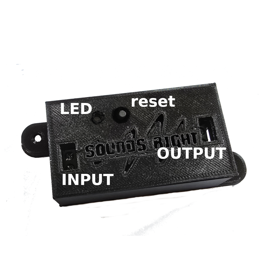 Smart Switch Automation front labeled view made by Sounds Right Studio Records PTY LTD Springs