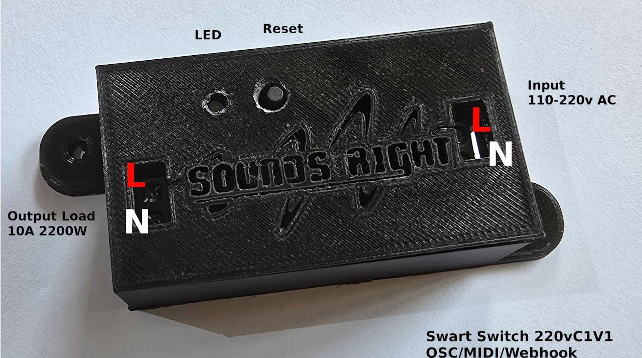 Smart Switch Automation Front power points made by Sounds Right Studio Records PTY LTD Springs
