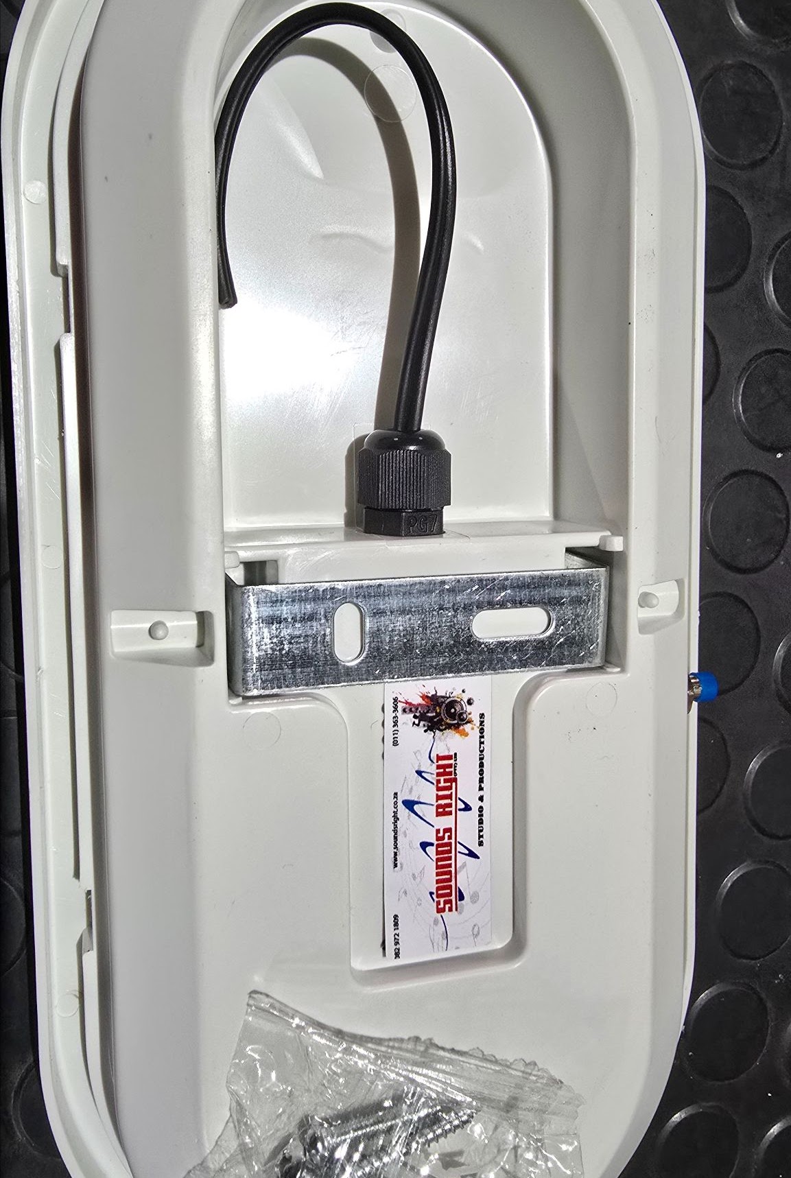 On Air rear view smart Light made by Sounds Right Studio PTY LTD Springs